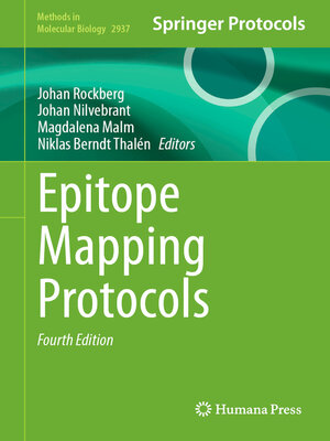cover image of Epitope Mapping Protocols